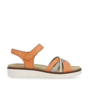 Remonte nu pieds sandales d2058 orange