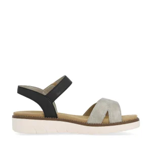 Remonte nu pieds sandales d2049 beige multicouleurs