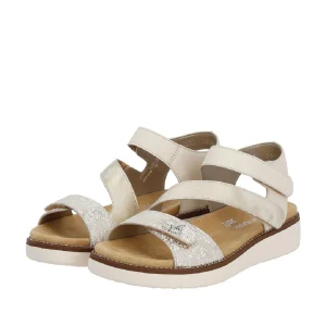 Remonte nu pieds sandales d2050 beige or