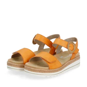 Remonte nu pieds sandales d0q52 60 orange