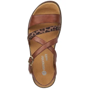 Remonte nu pieds sandales d2063 marron