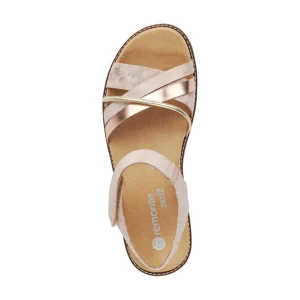 Remonte nu pieds sandales d2058 gris