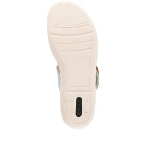 Remonte nu pieds sandales r6853 blanc bleu