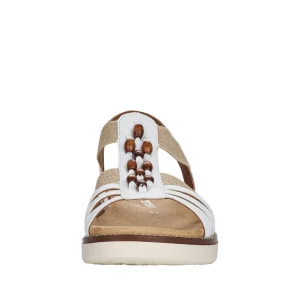 Remonte nu pieds sandales d2065 blanc