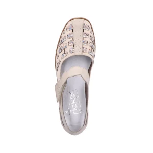 Rieker ballerines 41369 beige