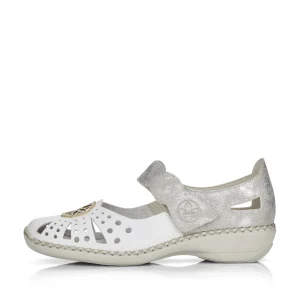 Rieker ballerines 41368 blanc