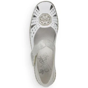 Rieker ballerines 41368 blanc