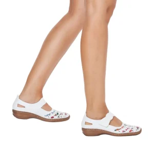 Rieker ballerines 41369 blanc