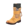 Rieker bottes 94783 68 jaune