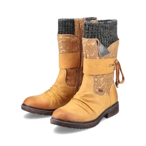 Rieker bottes 94783 68 jaune