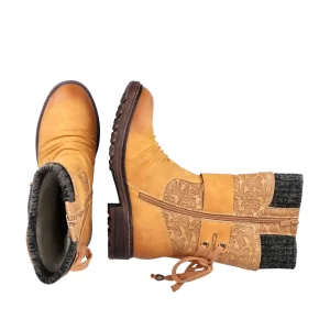 Rieker bottes 94783 68 jaune
