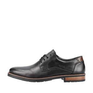 Rieker chaussures a lacets 1460100 noir