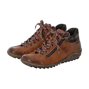 Rieker chaussures a lacets l7516 24 marron