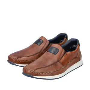 Rieker mocassins derbies 11962 marron