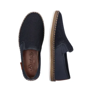 Rieker mocassins derbies b5265 marine
