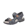 Rieker nu pieds et sandales 26156 bleu