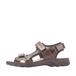 Rieker nu pieds et sandales 26061 marron