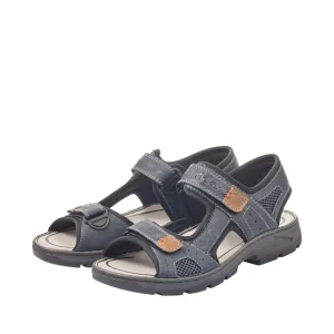 Rieker nu pieds et sandales 26156 bleu