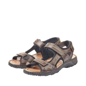 Rieker nu pieds et sandales 26061 marron