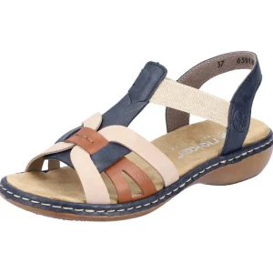 Rieker nu pieds sandales 65918 marine