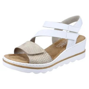Rieker nu pieds sandales 67454 creme