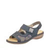 Rieker nu pieds sandales 65989 marine