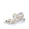 Rieker nu pieds sandales 66979 multicouleurs