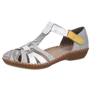 Rieker nu pieds sandales m1650 gris