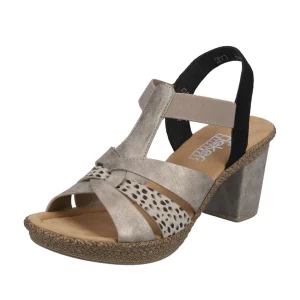 Rieker nu pieds sandales 665k3 beige