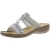 Rieker nu pieds sandales 628m6 blanc