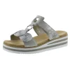 Rieker nu pieds sandales v02k3 argent