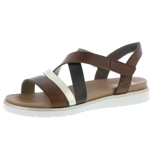 Rieker nu pieds sandales v5073 marron