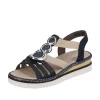 Rieker nu pieds sandales 679l4 marine