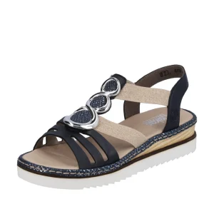 Rieker nu pieds sandales 679l4 marine