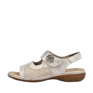 Rieker nu pieds sandales 65989 beige