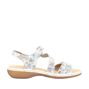 Rieker nu pieds sandales 659c7 blanc