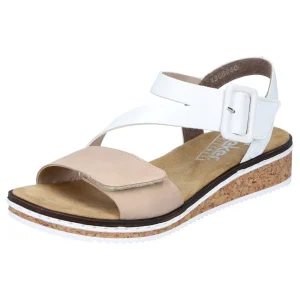Rieker nu pieds sandales v3660 beige