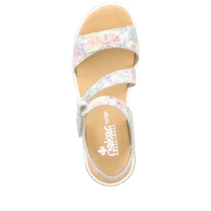 Rieker nu pieds sandales 659c7 blanc