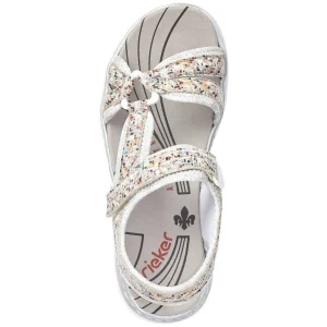 Rieker nu pieds sandales 66979 multicouleurs