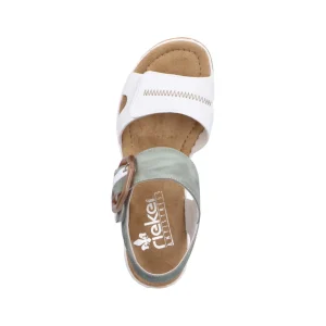 Rieker nu pieds sandales 67476 rouge