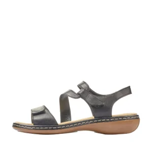 Rieker nu pieds sandales 659c7 noir