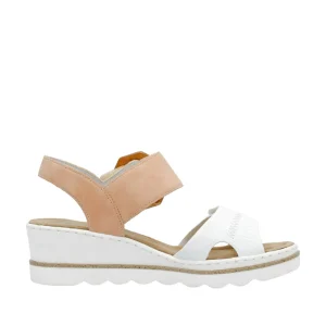 Rieker nu pieds sandales 67476 jaune