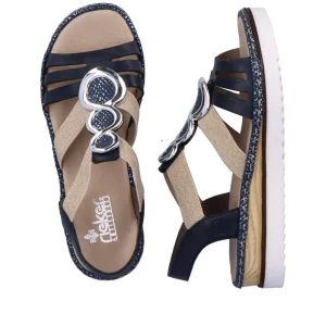 Rieker nu pieds sandales 679l4 marine