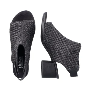 Rieker nu pieds sandales 64670 noir