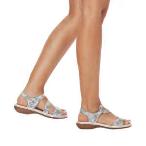 Rieker nu pieds sandales 659c7 blanc