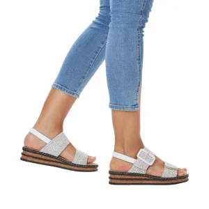 Rieker nu pieds sandales 62950 marine