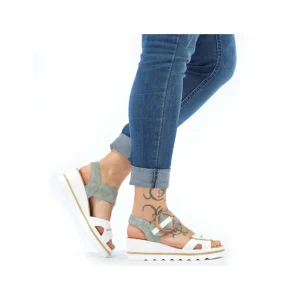 Rieker nu pieds sandales 67476 rouge