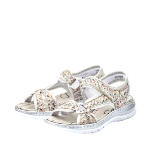 Rieker nu pieds sandales 66979 multicouleurs