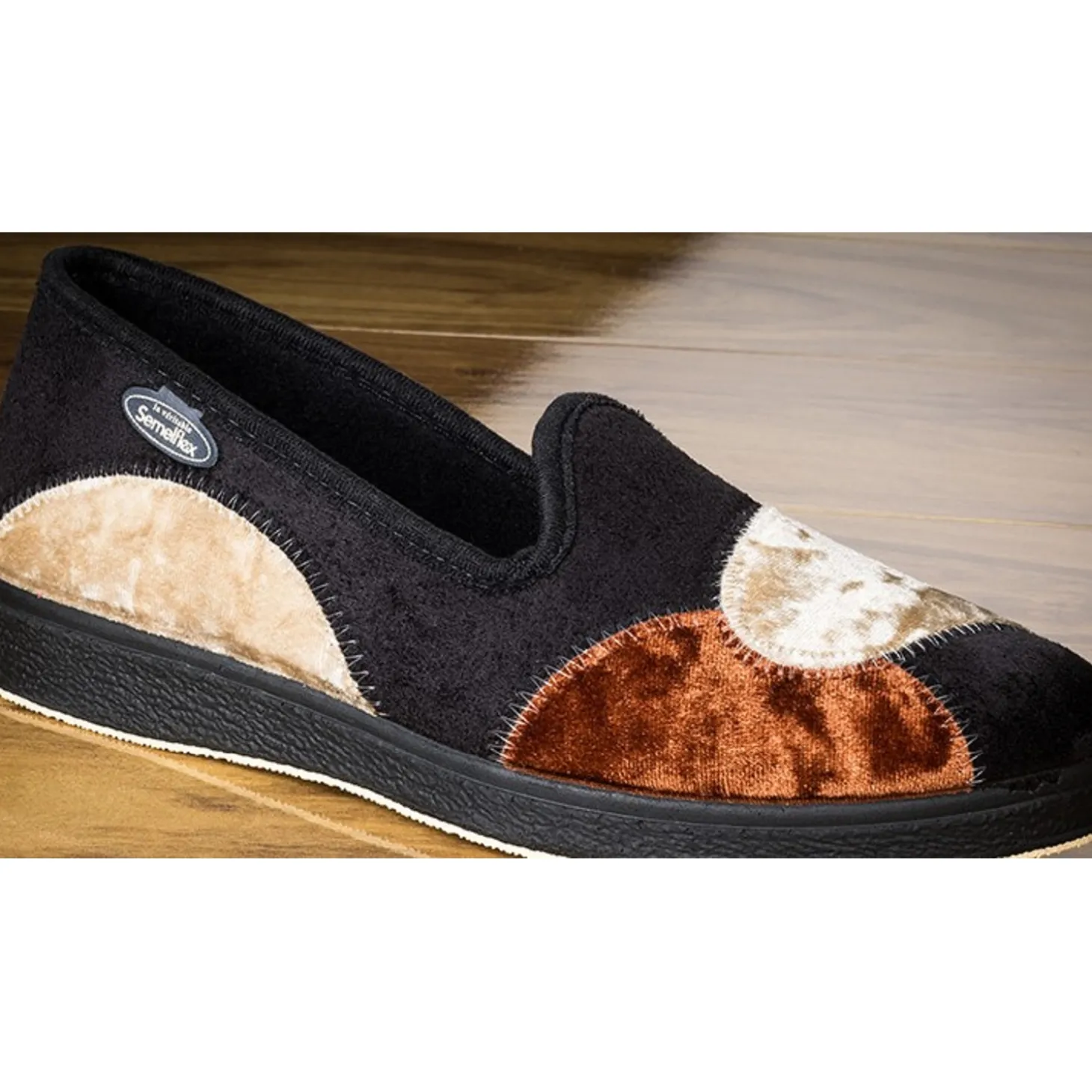 semelflex_chaussons_autra_0.webp Semelflex chaussons autran 2 noir multicouleurs