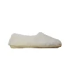 Soir et matin chaussons romane blanc